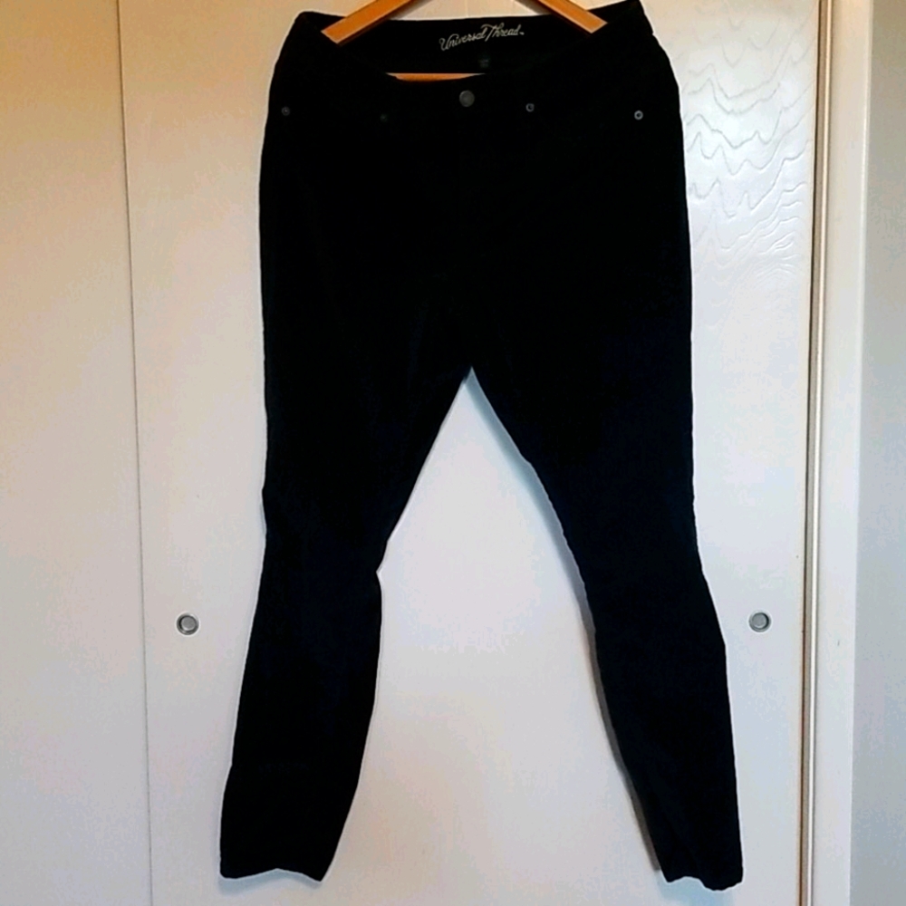 3 for $30 Black Velvet High Rise Skinny Pants